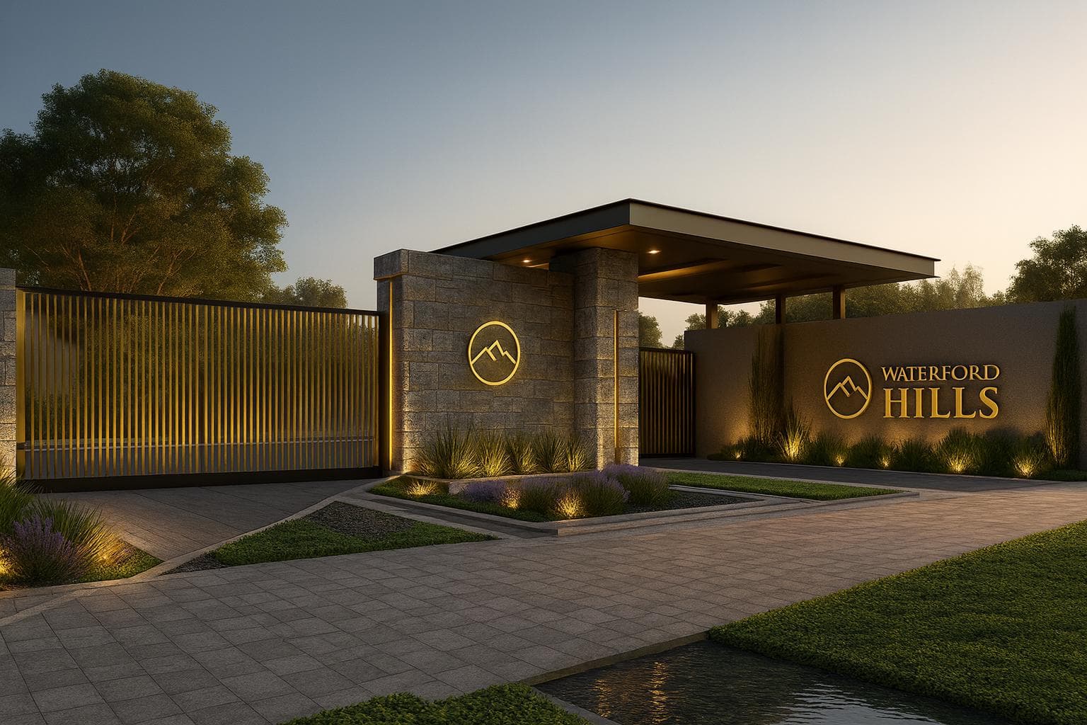 Waterford Hills front entrance